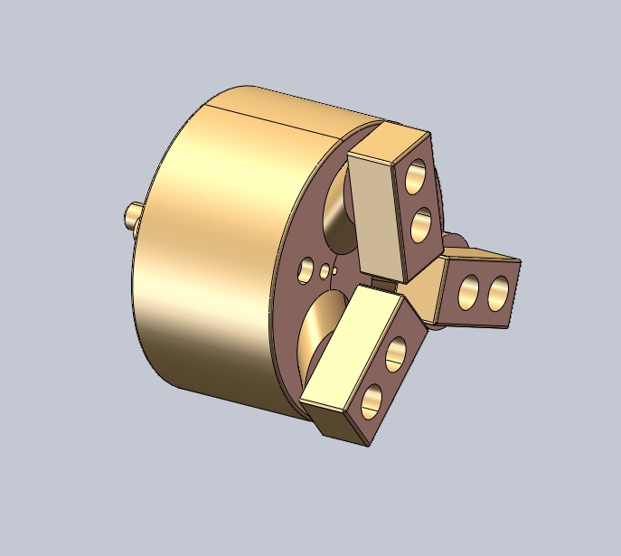 3D中实后拉固锁式动力夹头[3D-05]